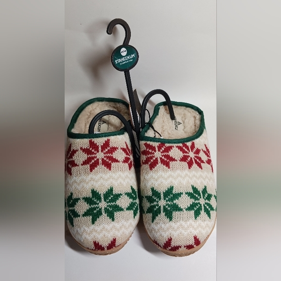 Unisex Graphic Holiday Party Slipper - Oat - Picture 8 of 8